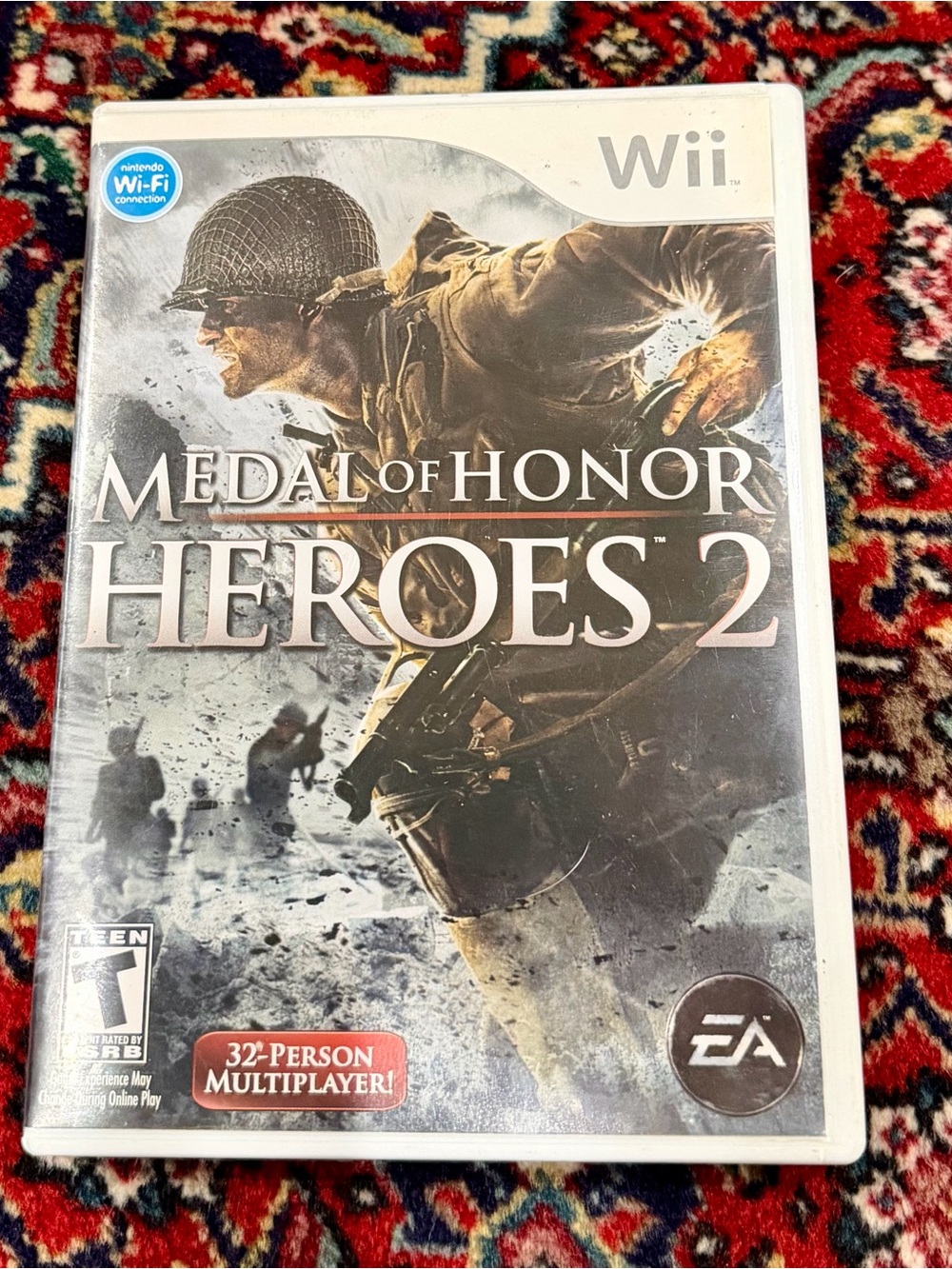 WII MEDAL OF HONOR HEROES 2. NINTENDO VIDEO GAME
